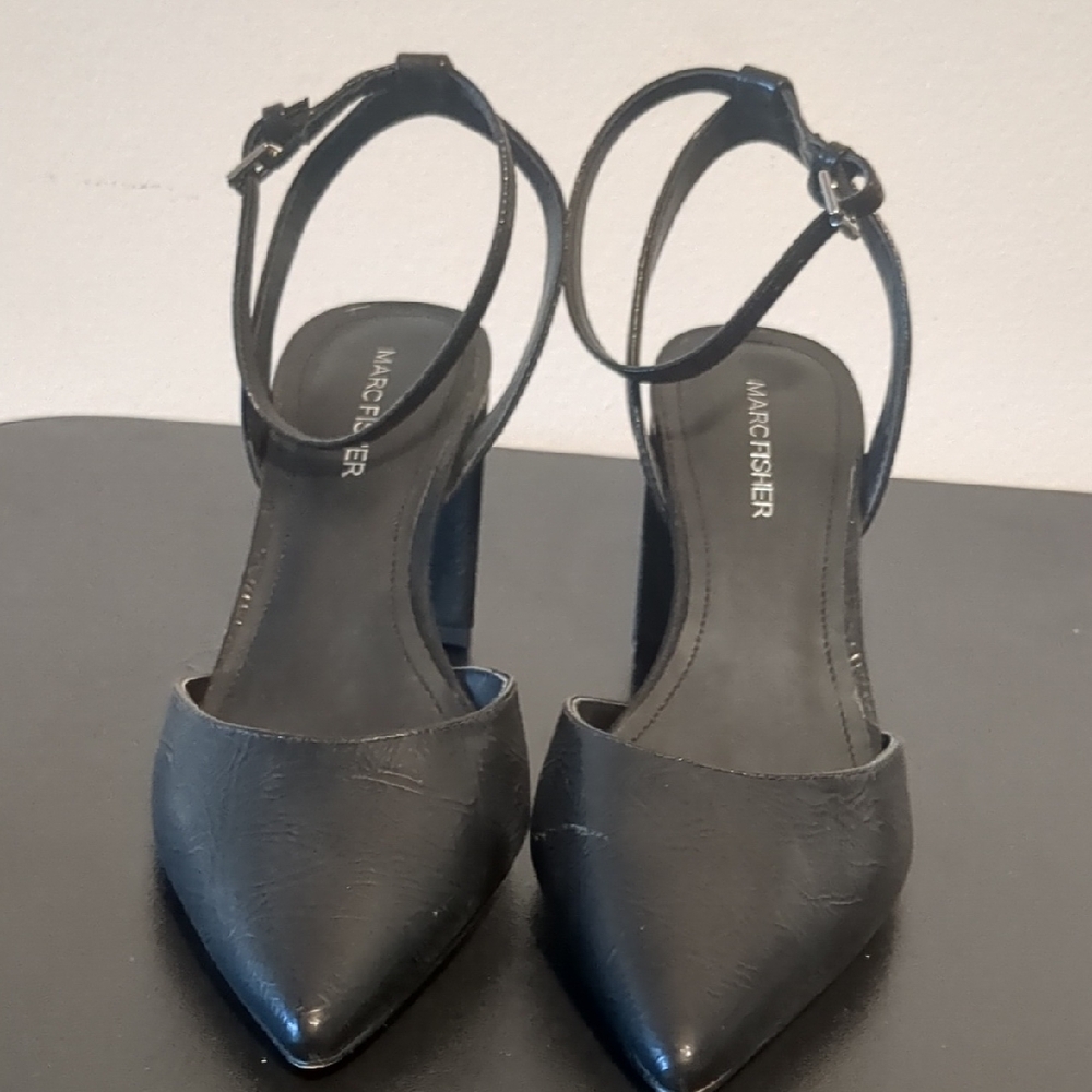 Marc Fisher Classic Black Heels